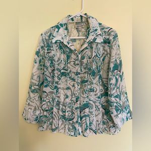 Coldwater Creek blouse size Large